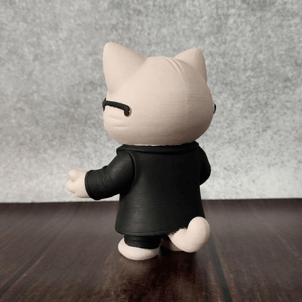 Matrix Kedi Neo Tasarım Biblo - Pop Kültür Dekoratif Obje Figür | Monarch Art