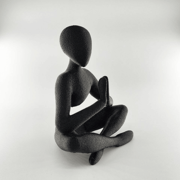 Zen Yoga Figürü - Meditasyon Köşesi İçin Namaste Biblo - Modern Ev ve Ofis Dekorasyon Objesi