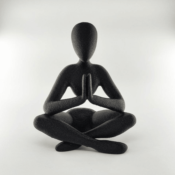 Zen Yoga Figürü - Meditasyon Köşesi İçin Namaste Biblo - Modern Ev ve Ofis Dekorasyon Objesi