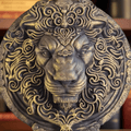 Zodiac Serisi: Görkemli Aslan Figürü | Premium Ofis Dekorasyonu & Lüks Hediye